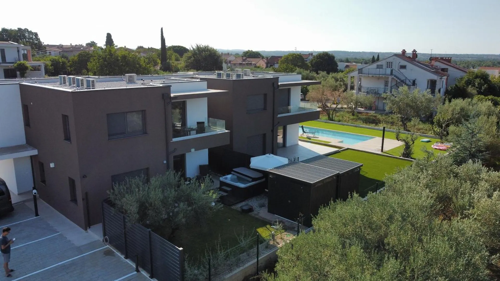 Apartman Oaza Maslina - Traumhafte Unterkunft Mit Pool Und Whirlpool Tar-Vabriga