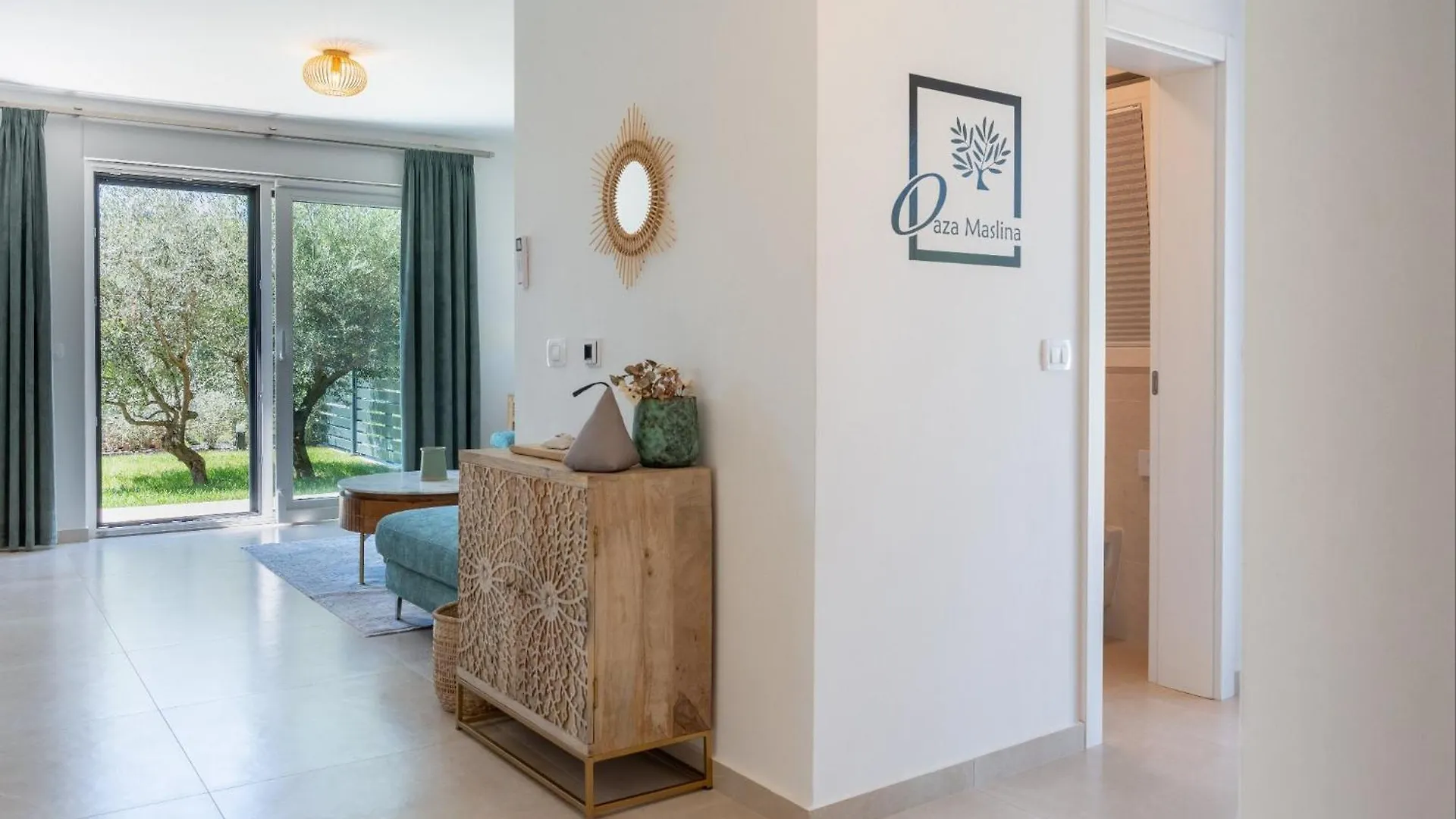 Oaza Maslina - Traumhafte Unterkunft Mit Pool Und Whirlpool Tar-Vabriga Apartament